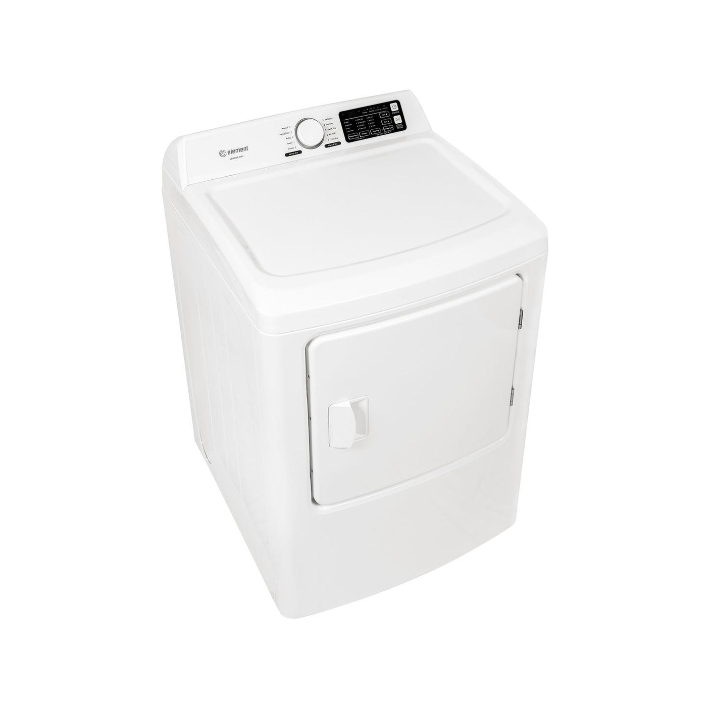 Element Electronics 6.7 cu. ft. Front Load Electric Dryer - White (ETDE6727CW)