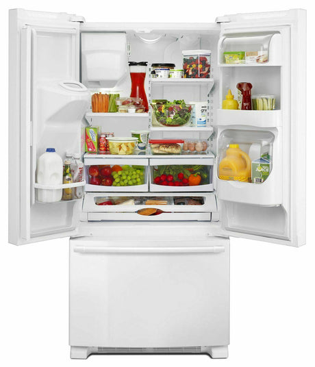 33- Inch Wide French Door Refrigerator with Beverage Chiller™ Compartment - 22 Cu. Ft. - White