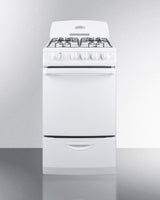 20" Wide Gas Range