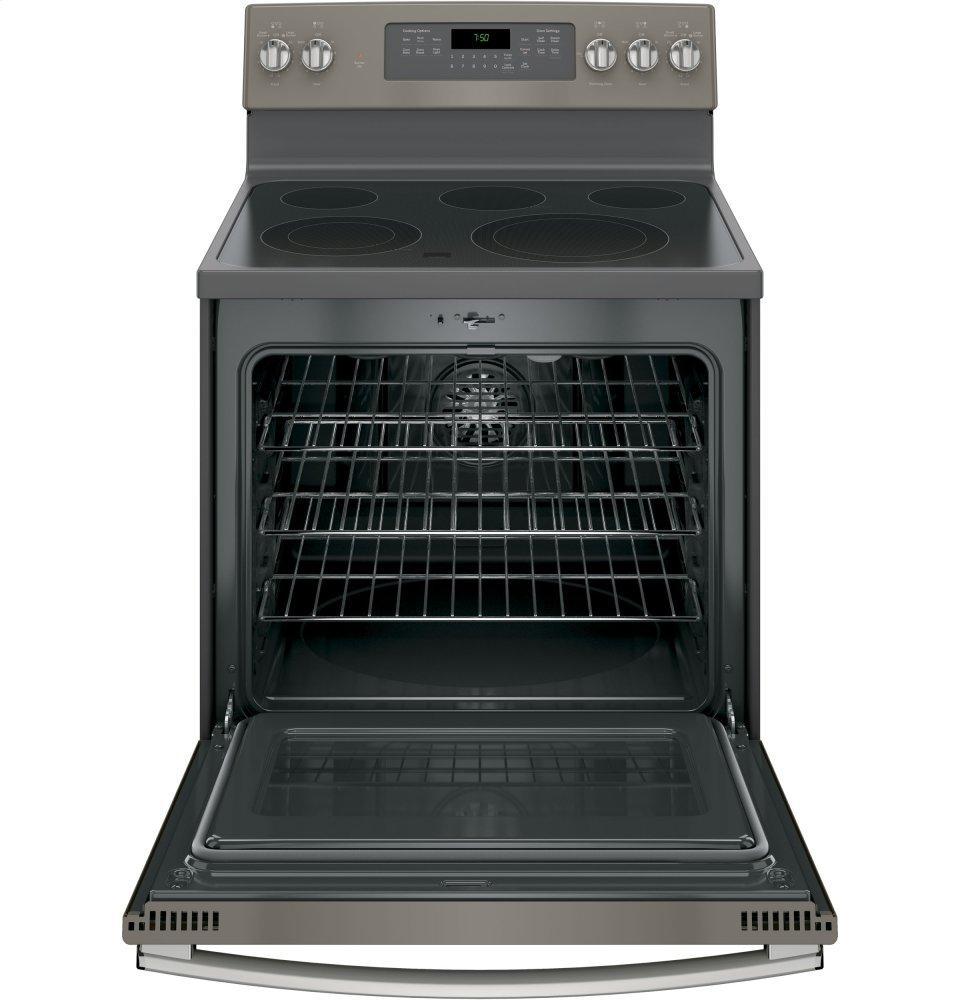 GE® 30" Free-Standing Electric Convection Range