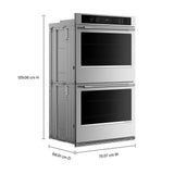 Double Wall Oven with Air Fry Mode