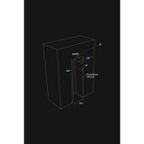 24" Panel-Ready Built-In Column Freezer, Right Swing