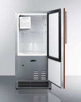 15" Wide 25 Lb. Drain-free Icemaker, ADA Compliant (panel Not Included)