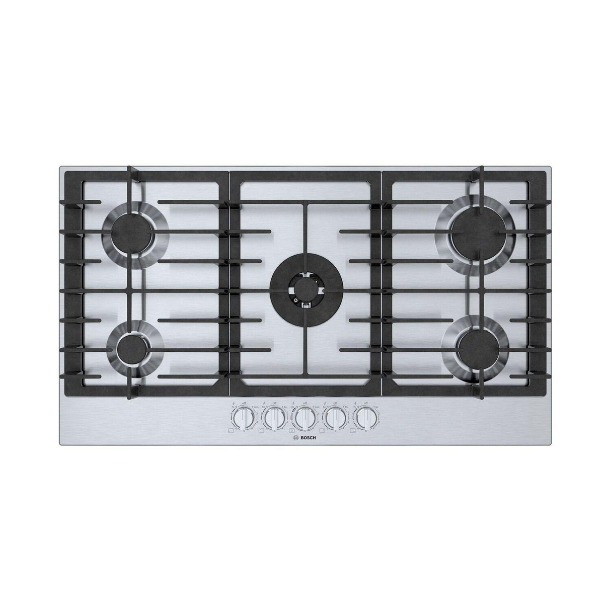 800 Series Gas Cooktop Stainless steel