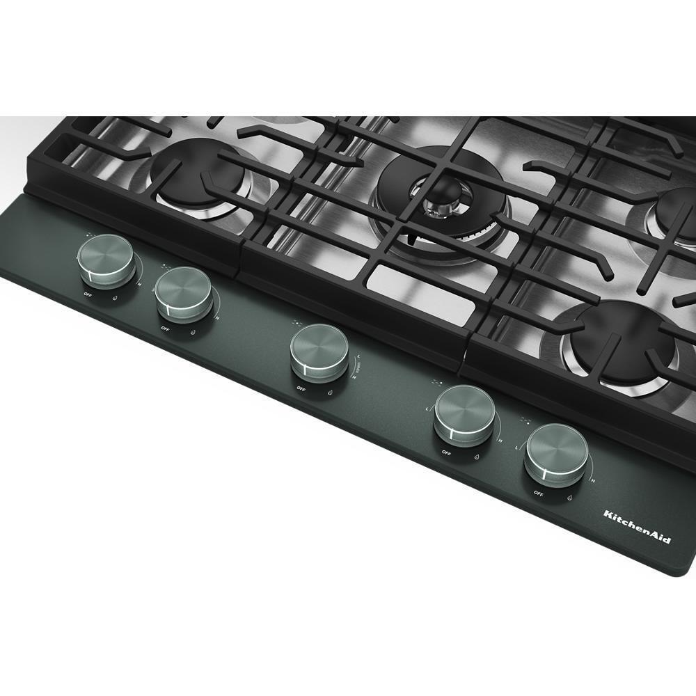 KitchenAid® 30 in. Gas Cooktop with 5 Burners and Integrated Wok Grate