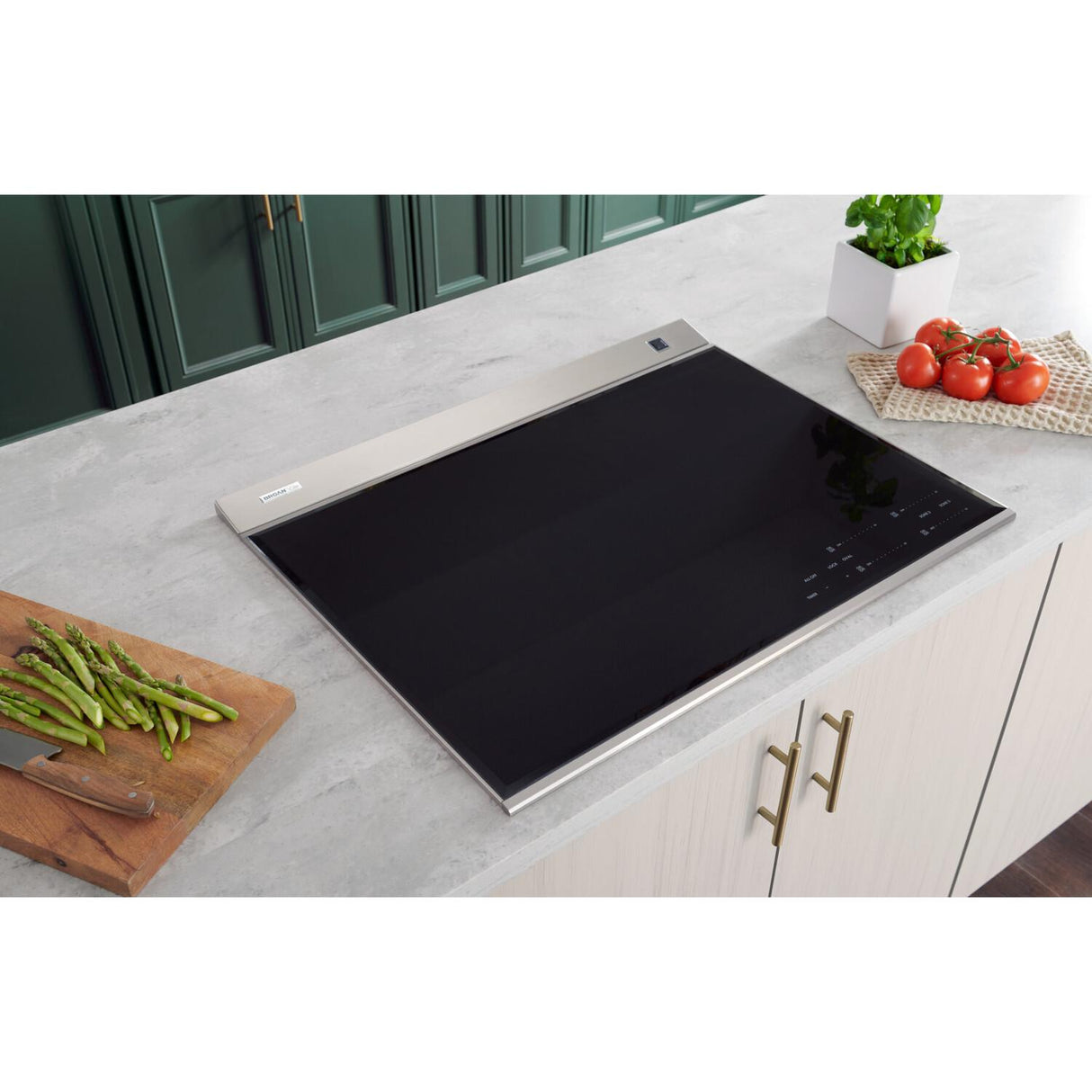 **DISCONTINUED** Broan® 48-Inch Telescopic Downdraft Range Hood, External Blower, Stainless Steel