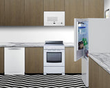 28" Wide Bottom Mount Refrigerator-freezer