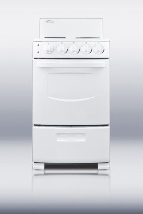 20" Wide Electric Coil Range