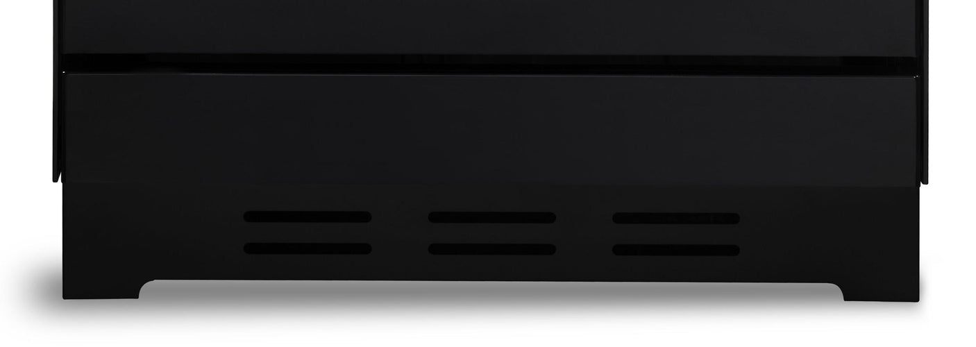 Wrap Around for 36" Ranges for Double Oven - Matte Black