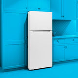 Element Electronics 17.6 cu. ft. Top Freezer Refrigerator, Ice Maker Ready - White, ENERGY STAR (ENR18TFGCW)