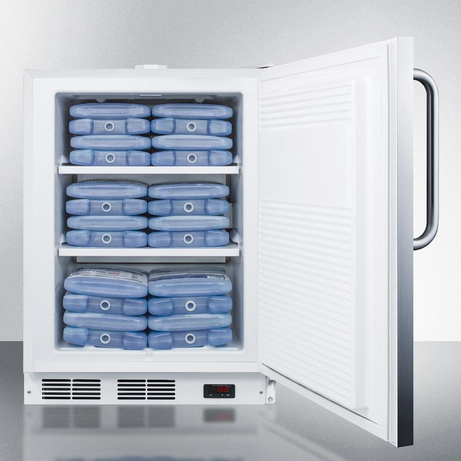 24" Wide Built-in All-freezer, ADA Compliant
