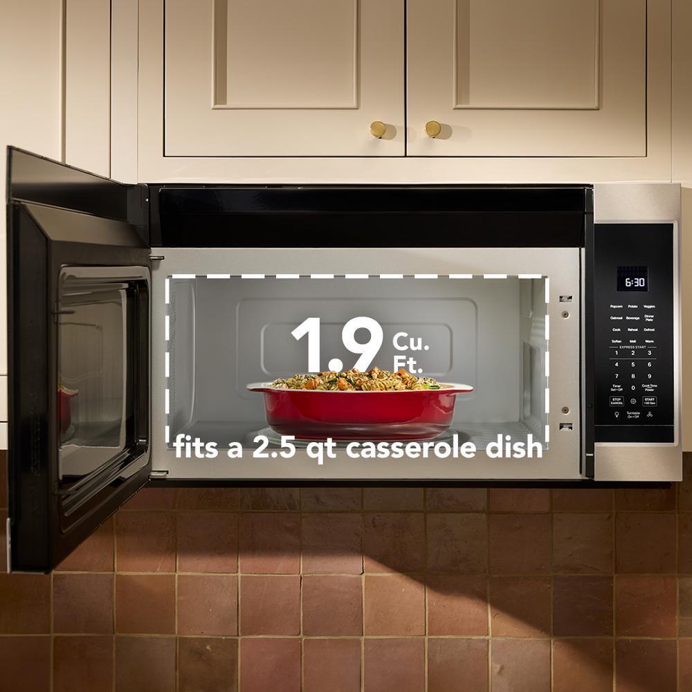 1.9 Cu. Ft. Microwave Hood Combination with Auto Functions