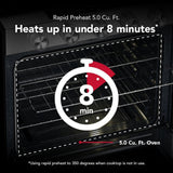 5.0 Cu. Ft. Smart Slide-in Gas Range with Convection Cooking Modes