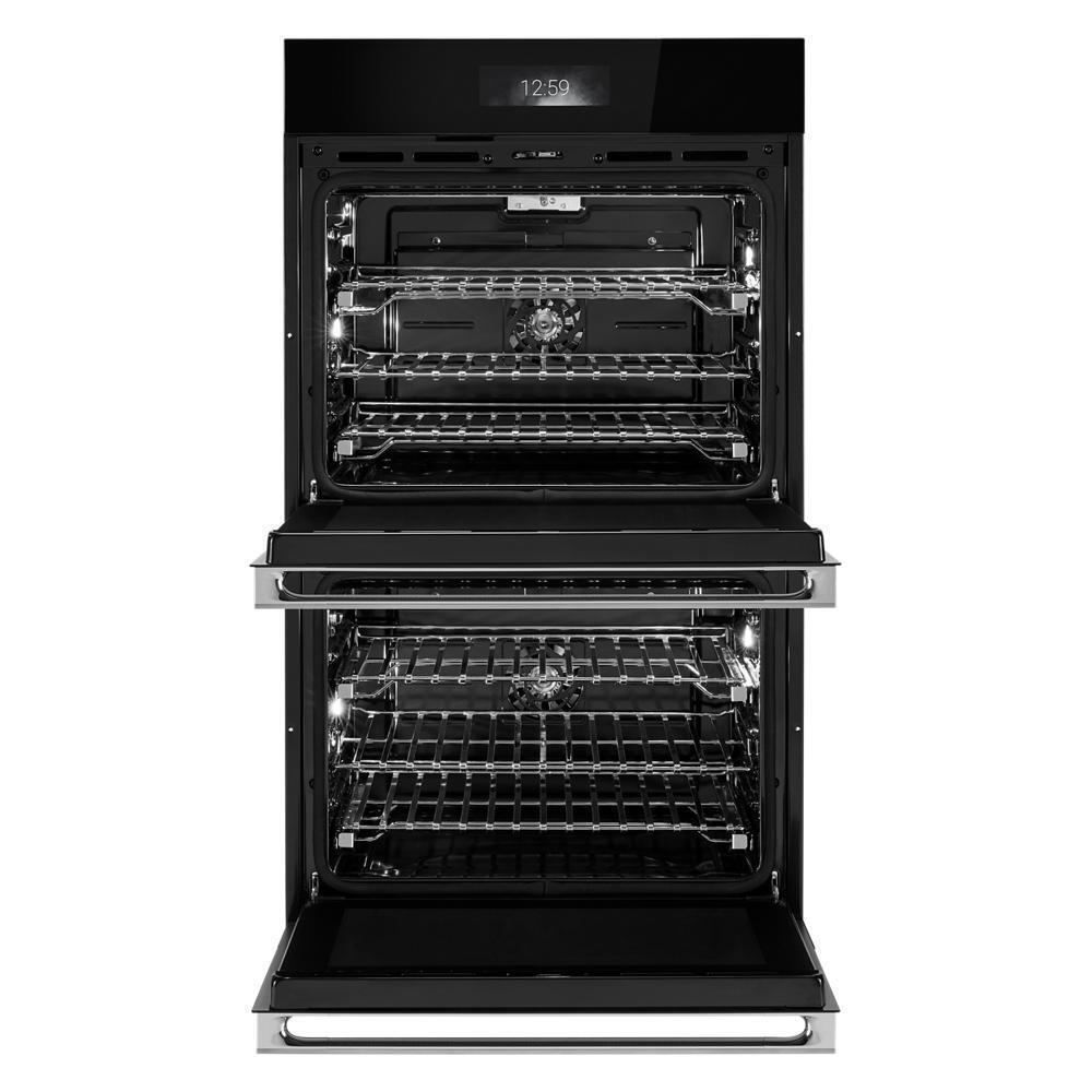 NOIR™ 30" Double Wall Oven with MultiMode® True Convection with Smooth Glide Flat-Tine Racks