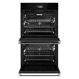 NOIR™ 30" Double Wall Oven with MultiMode® True Convection with Smooth Glide Flat-Tine Racks