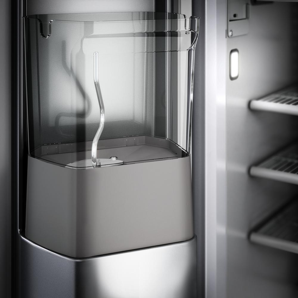 20.8 Cu. Ft. 36" Built-In Side-by-Side Refrigerator with Ice and Water Dispenser