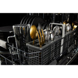 Pocket Handle 24" Built-In Dishwasher with Precise Fit 3rd Rack for Cutlery with Plasma Coating, 39 dBA