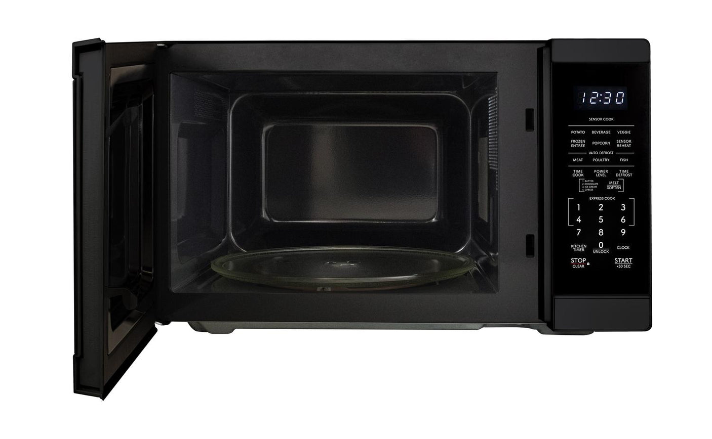 Sharp 1.4 cu. ft. 1100W Black Countertop Microwave Oven