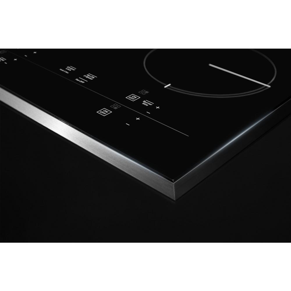 Black Floating Glass 30" JX3™ Electric Downdraft Cooktop