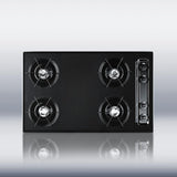 30" Wide 4-burner Gas Cooktop