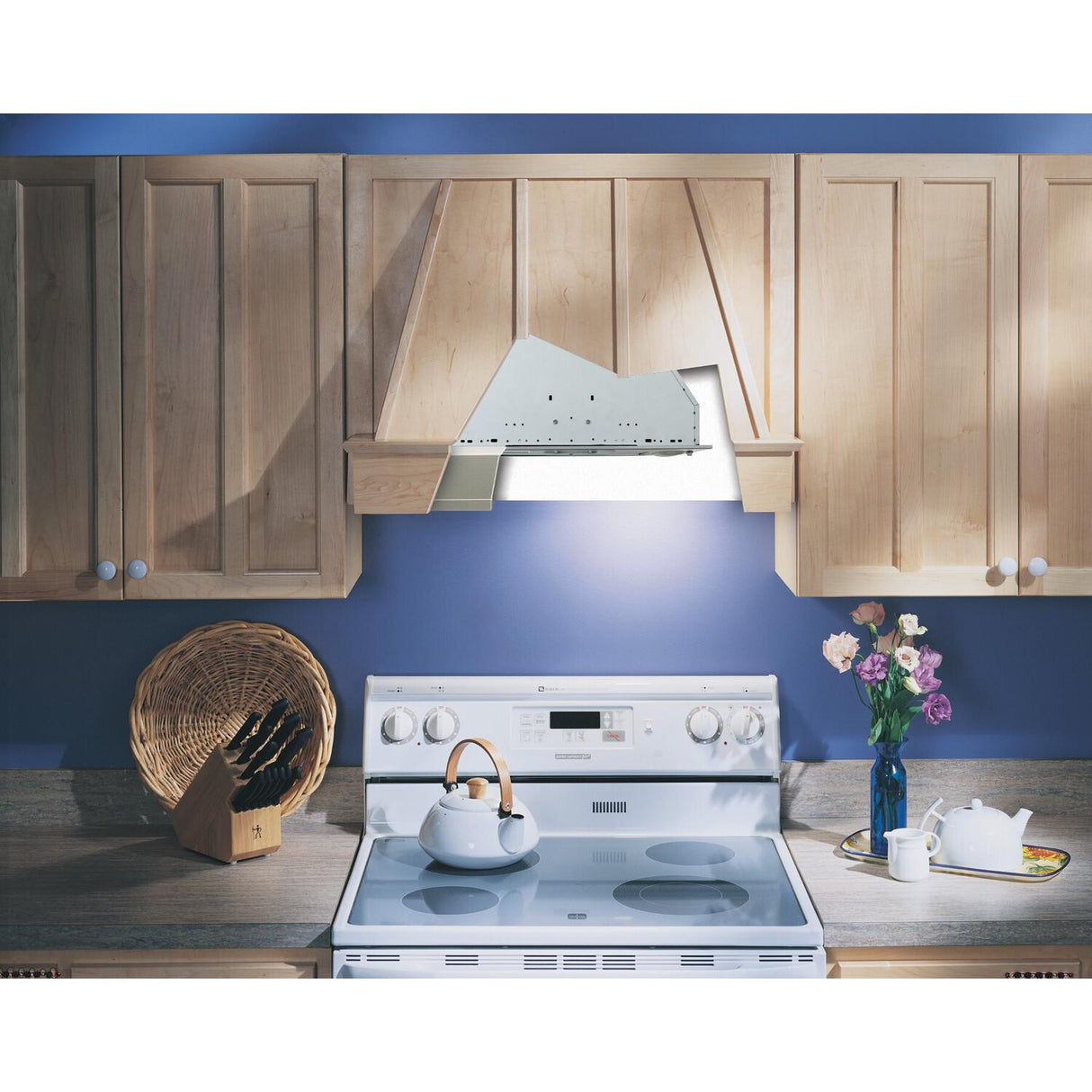**DISCONTINUED** Broan® 20.5-Inch Custom Range Hood Power Pack, 440 Max Blower CFM, Silver Finish