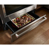 30-Inch 4-Element Induction Slide-In Convection Range with Baking Drawer