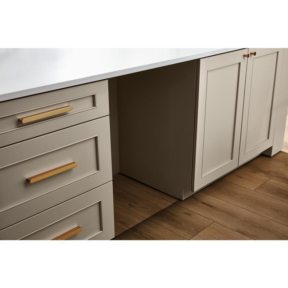 44 dBA Panel-Ready Two-Rack Flush Dishwasher with Door-Open Dry System