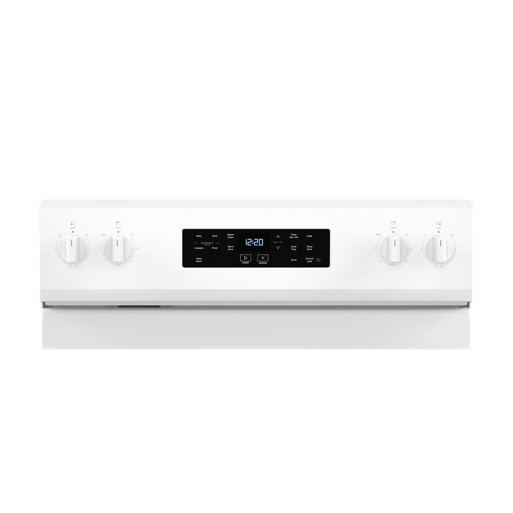 30-inch Electric Range with Steam Clean