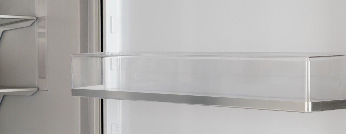 24" Built-in Refrigerator Column with internal water dispenser, panel ready reversible door Panel Ready