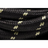 5' Braided washer fill hoses with 2 female connections - 2 pack