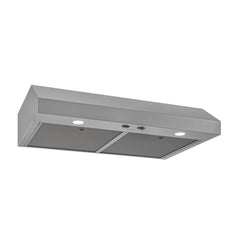 Glacier 42-Inch 350 MAX Blower CFM 1.5 Sones Stainless Steel Range Hood