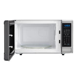 1.1 cu. ft. 1000W Sharp Stainless Steel Carousel Countertop Microwave Oven