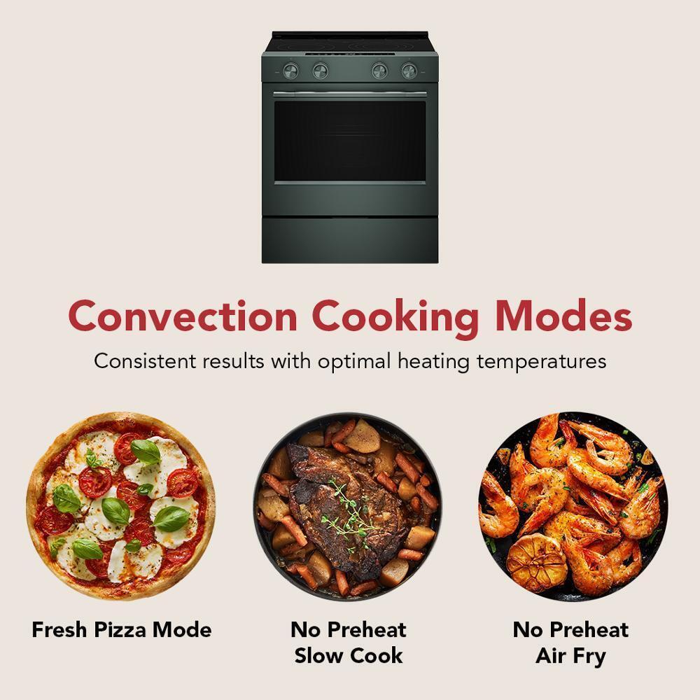 5.3 Cu. Ft. Smart Slide-in Electric Range with Two Even-Heat™ Hyper Elements and Convection Cooking Modes