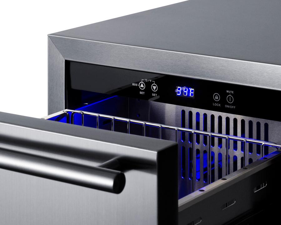 18" Wide 2-drawer All-refrigerator