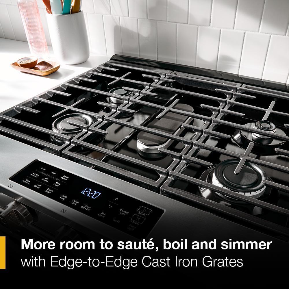 30-inch Gas Smart Range with Air Cooking Technology