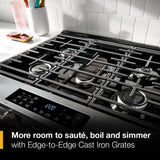 30-inch Gas Smart Range with Air Cooking Technology
