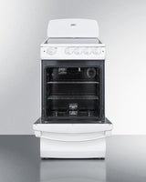 20" Wide Electric Smooth-top Range