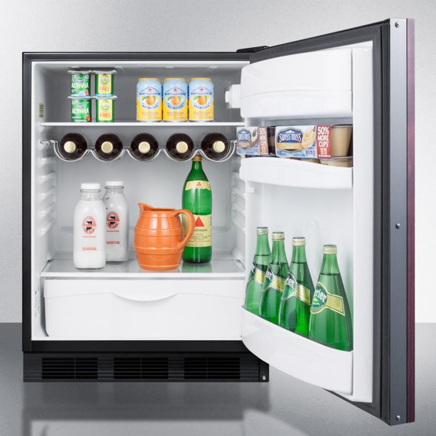 24" Wide All-refrigerator (panel Not Included)