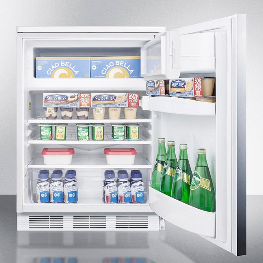 24" Wide Built-in Refrigerator-freezer