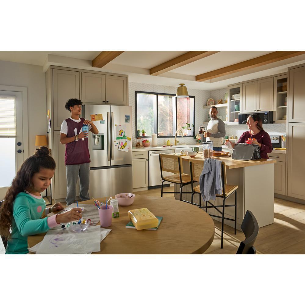 1.1 cu. ft. Smart Low Profile Microwave Hood Combination with 450 CRM 4-Speed Venting