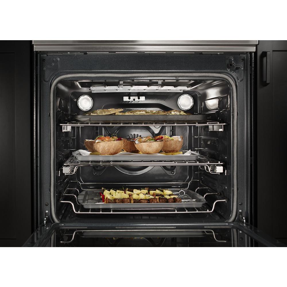 30-Inch 4-Element Induction Slide-In Convection Range with Baking Drawer