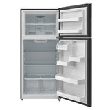 Element Electronics 18.0 cu. ft. Top Freezer Refrigerator - Black, ENERGY STAR (ERT18CSCB)