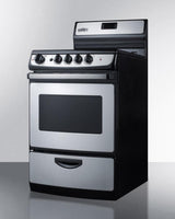 24" Wide Electric Smooth-top Range