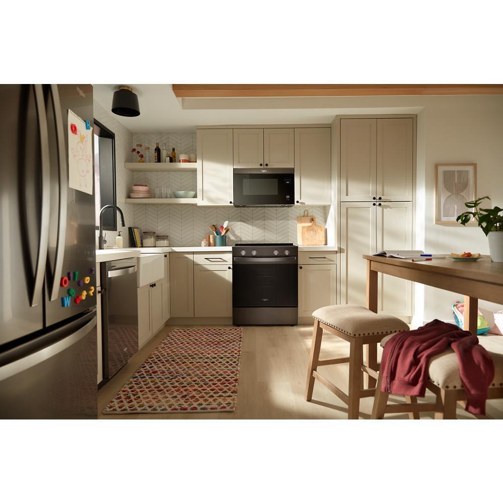 30-inch Electric Smart Range with Air Cooking Technology and Steam Clean