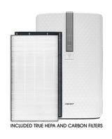 Sharp Plasmacluster Ion Air Purifier with True HEPA + Humidifier for Medium Rooms
