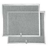 Broan-NuTone® Genuine Replacement Aluminum Filter for Range Hoods, 14-1/4" X 11-7/8", Fits Select Models, 2-Pack