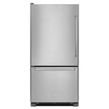 19 cu. ft. 30-Inch Width Full Depth Non Dispense Bottom Mount Refrigerator