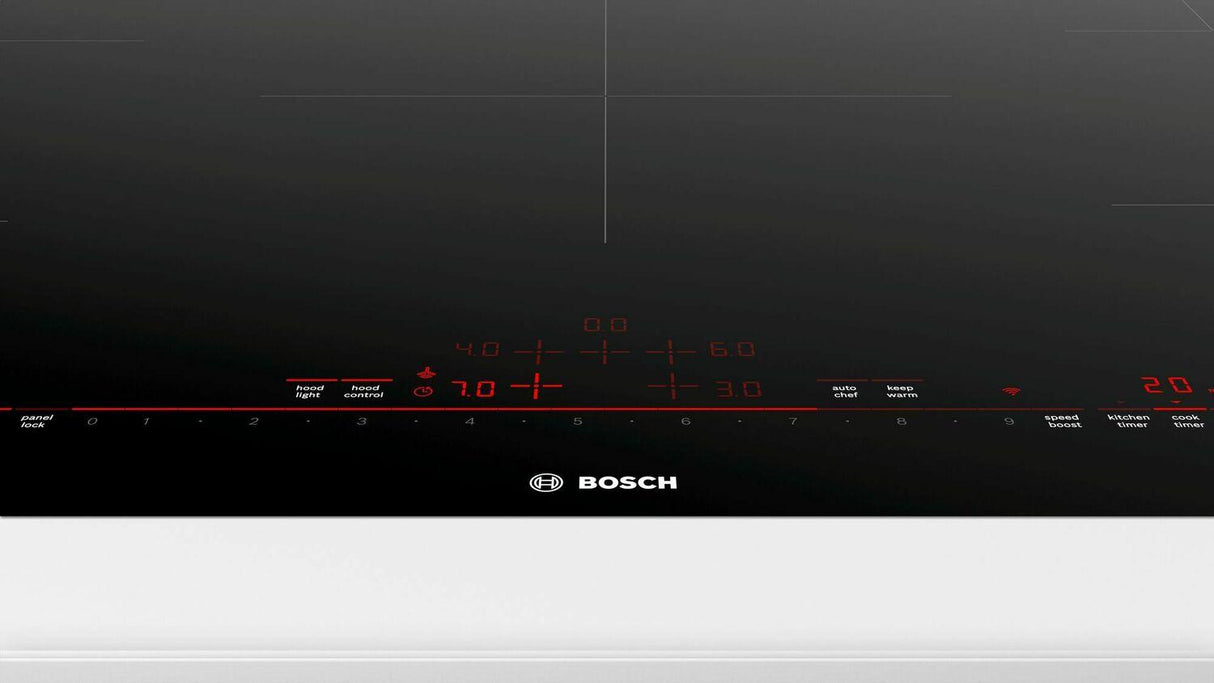 800 Series Induction Cooktop 36'' Black, surface mount without frame NIT8669UC