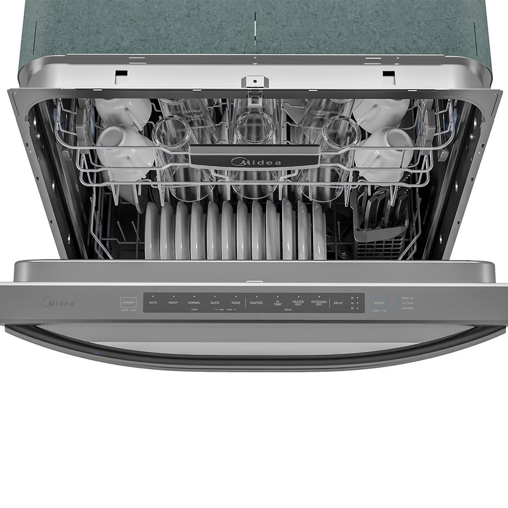 Midea 24" Top Control Dishwasher with Extended Dry