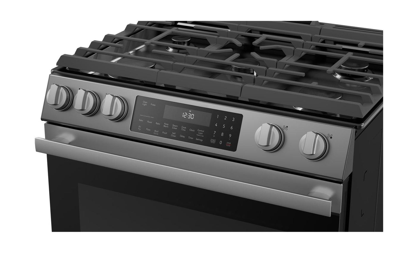 30 in. Gas Convection Slide-In Range with Air Fry